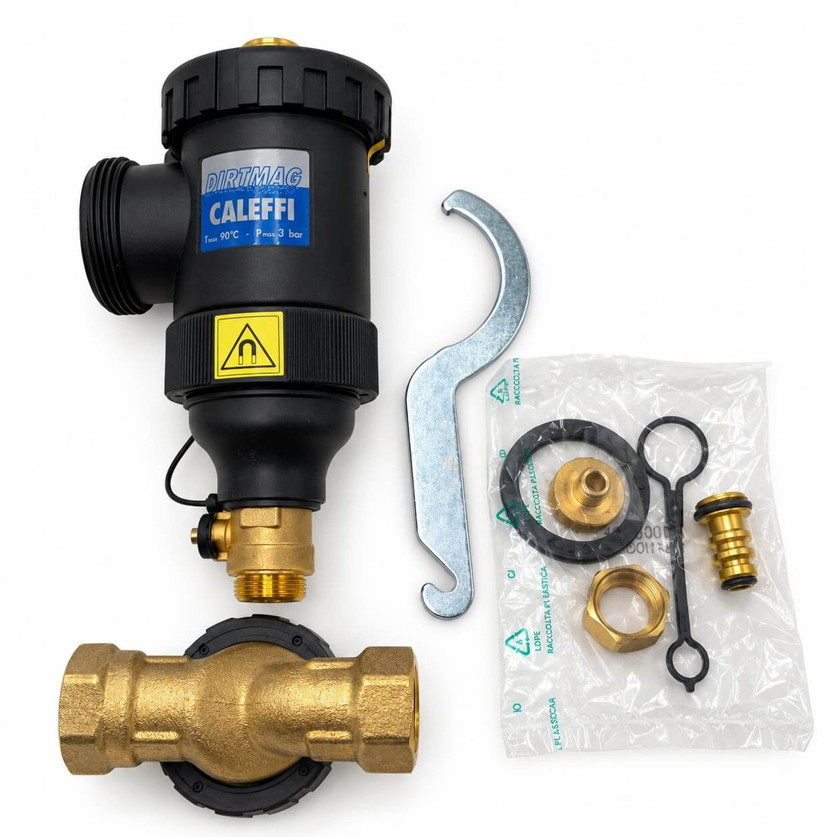 DAIKIN SAS2 Schlamm- und Magnetitabscheider G1 IG – mit Ablasshahn, Art. 156023 – P26/35