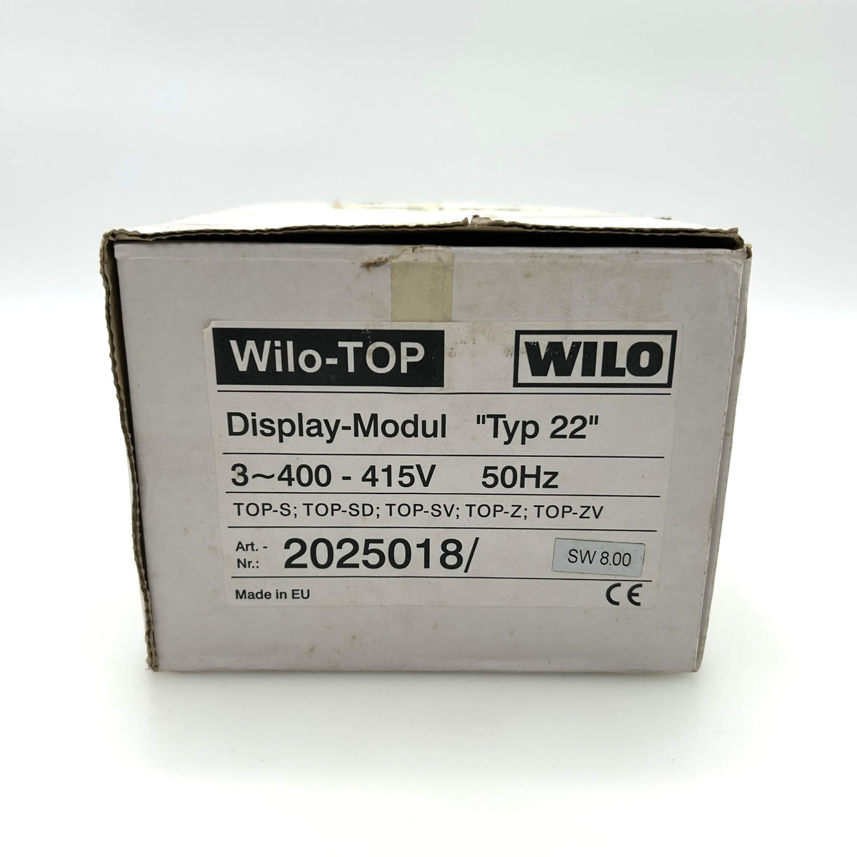 Wilo Display-Modul Typ 22 – 3×400 V – für TOP-S / TOP-SD / TOP-SV / TOP-ZV S11/30