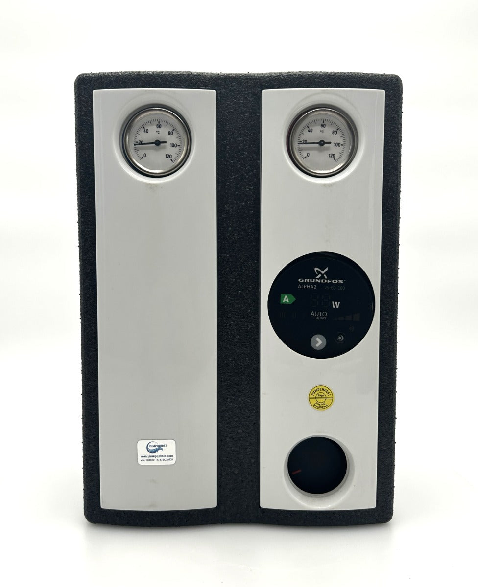 Heizkreisverteiler Set mit Grundfos Alpha 2 Pumpe und ESBE ARA Mischer 230V P21/2