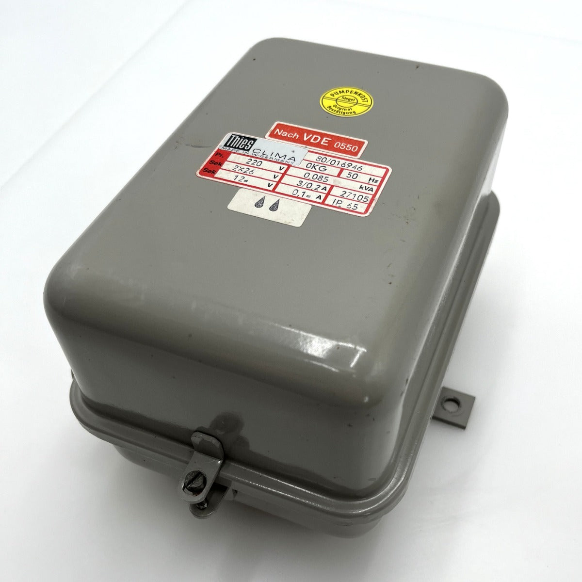 Thies 80/016946 pri. 220V sek. 2x26V + 12V 85VA Trafo T10/112