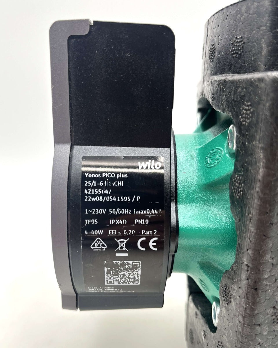 Wilo Yonos PICO Plus 25 / 1 - 6 180 Energiesparpumpe 1x230V Heizungspumpe P26/12