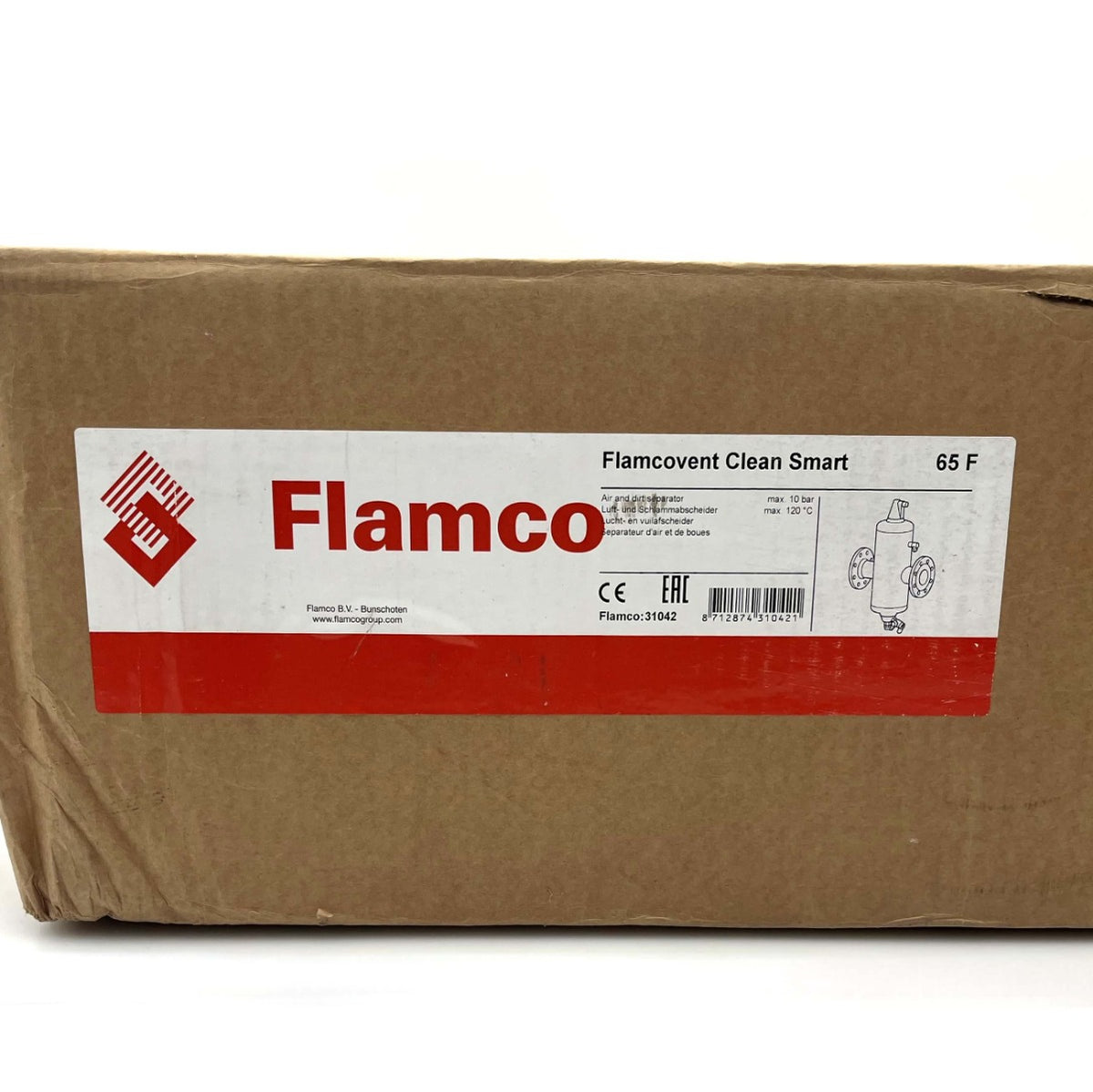 Flamco Luft- und Schmutzabscheidung Flamcovent Clean Smart 65 F 31042 Flanschanschluss P26/17