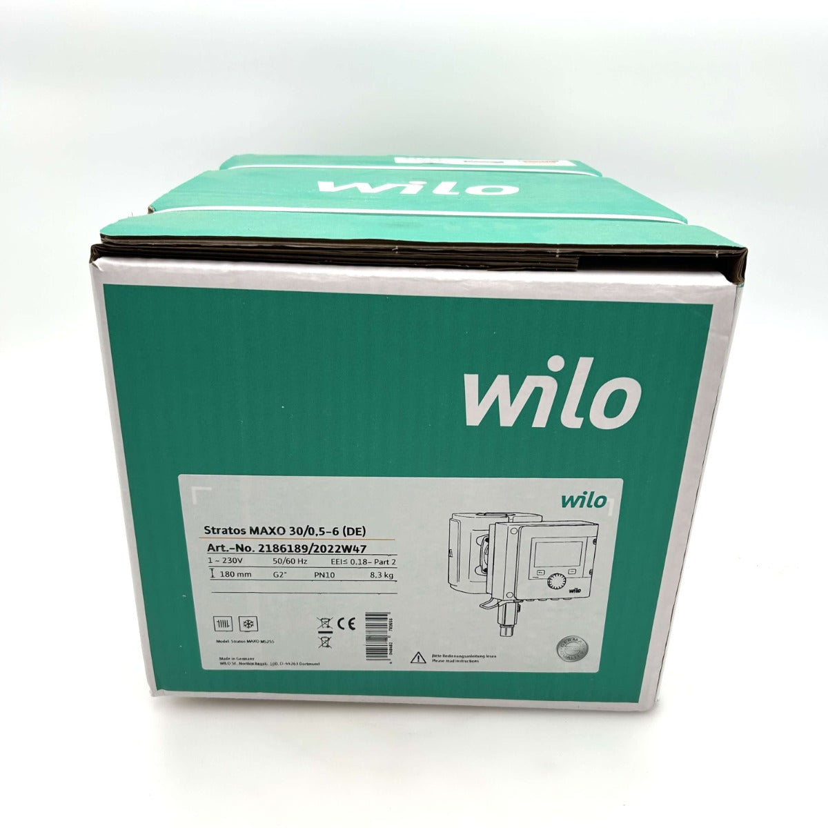 Wilo Stratos MAXO 30/0,5-6 (DE) Heizungspumpe 1x230V Umwälzpumpe 180 mm P25/41