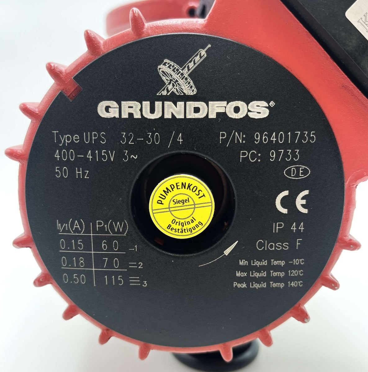 Grundfos UPS 32-30 / 4 Umwälz- Heizungspumpe 3x400V P8/762