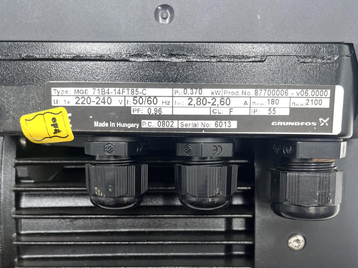 Grundfos MGE 71B4-14FT85-C Getriebemotor P14/660