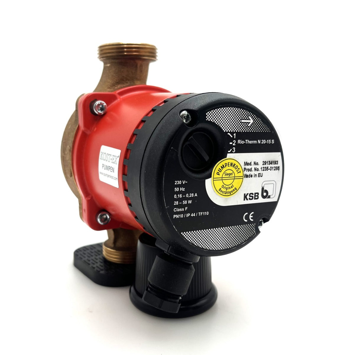 KSB Rio-Therm N 2015 S Zirkulationspumpe Rotguss 1x230V P13/941