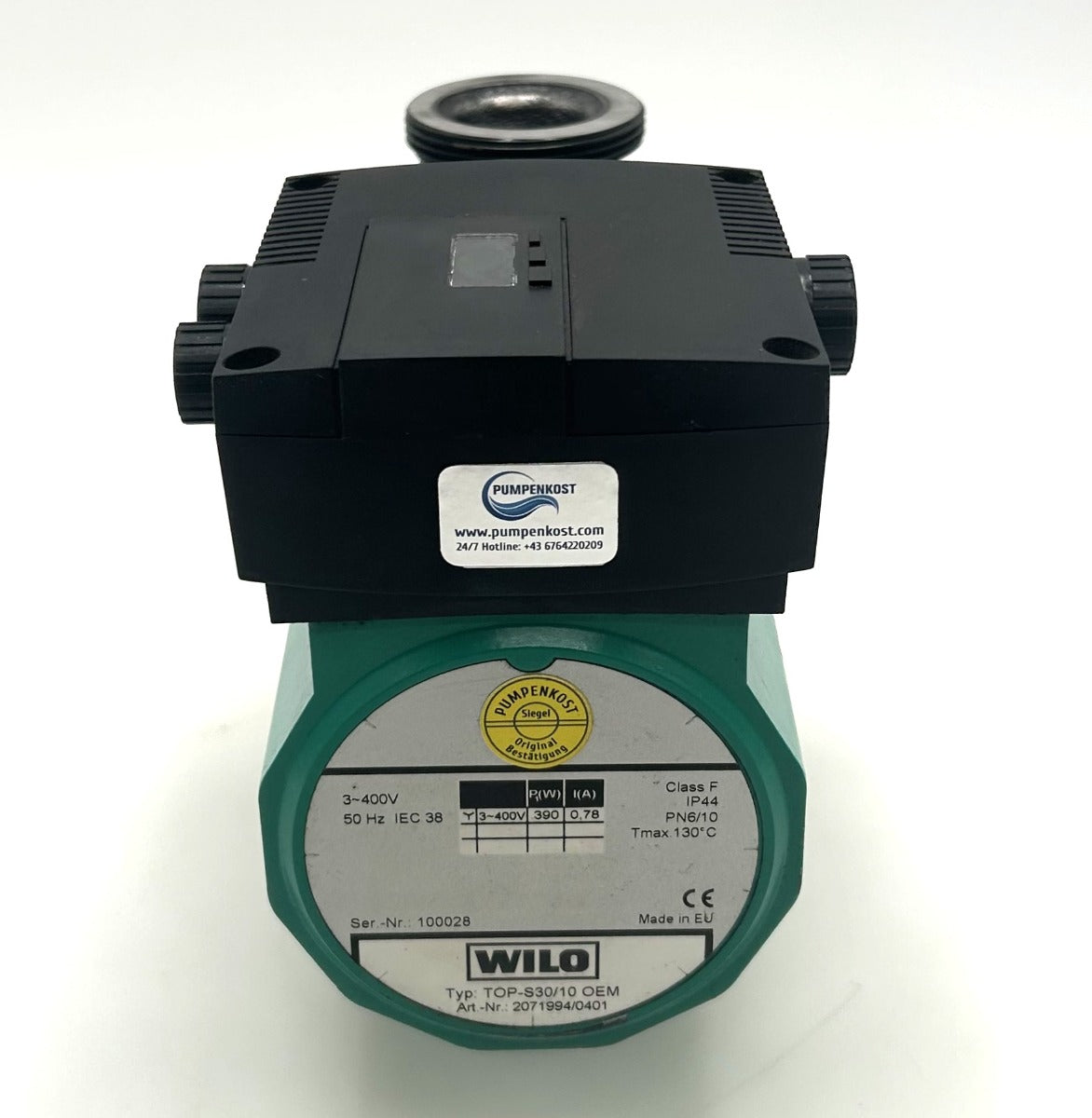 Wilo Top-S30/10 Heizungspumpe 3x400V Umwälzpumpe 180mm PN6/10 OEM P18/35