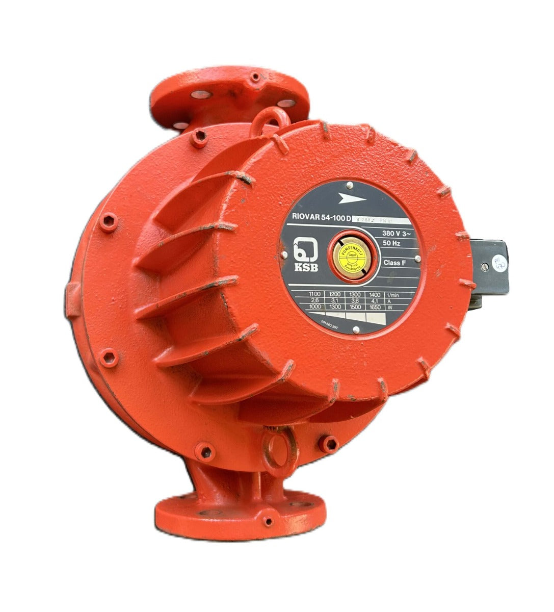 KSB RIOVAR 54-100 D 3x400V Heinzungspumpe passend für Wilo P 50/250r Umwälzpumpe P9/470