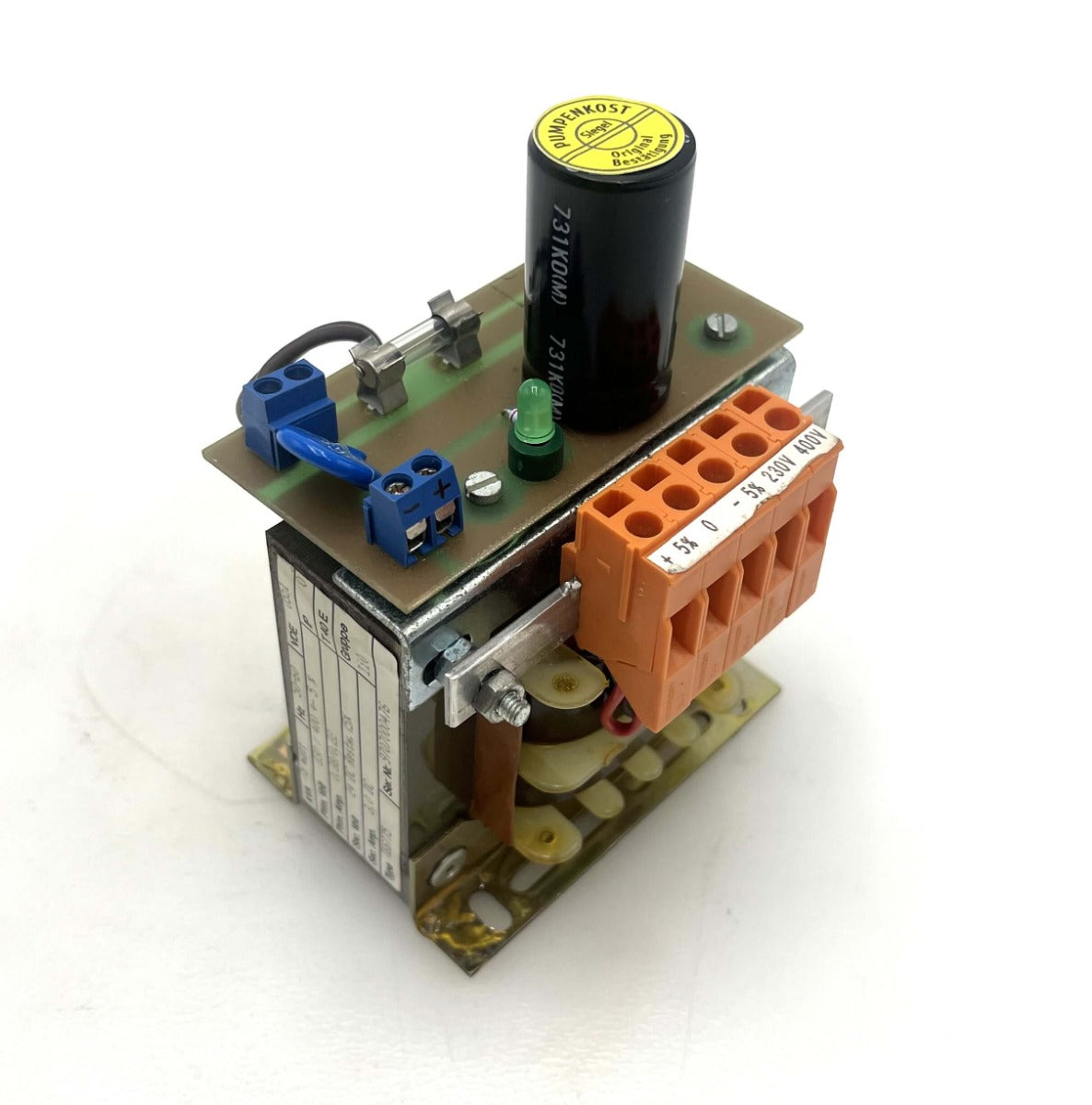 Transformator TEGT75 230/400 V auf 24 V DC 75 W 3 A T9/268