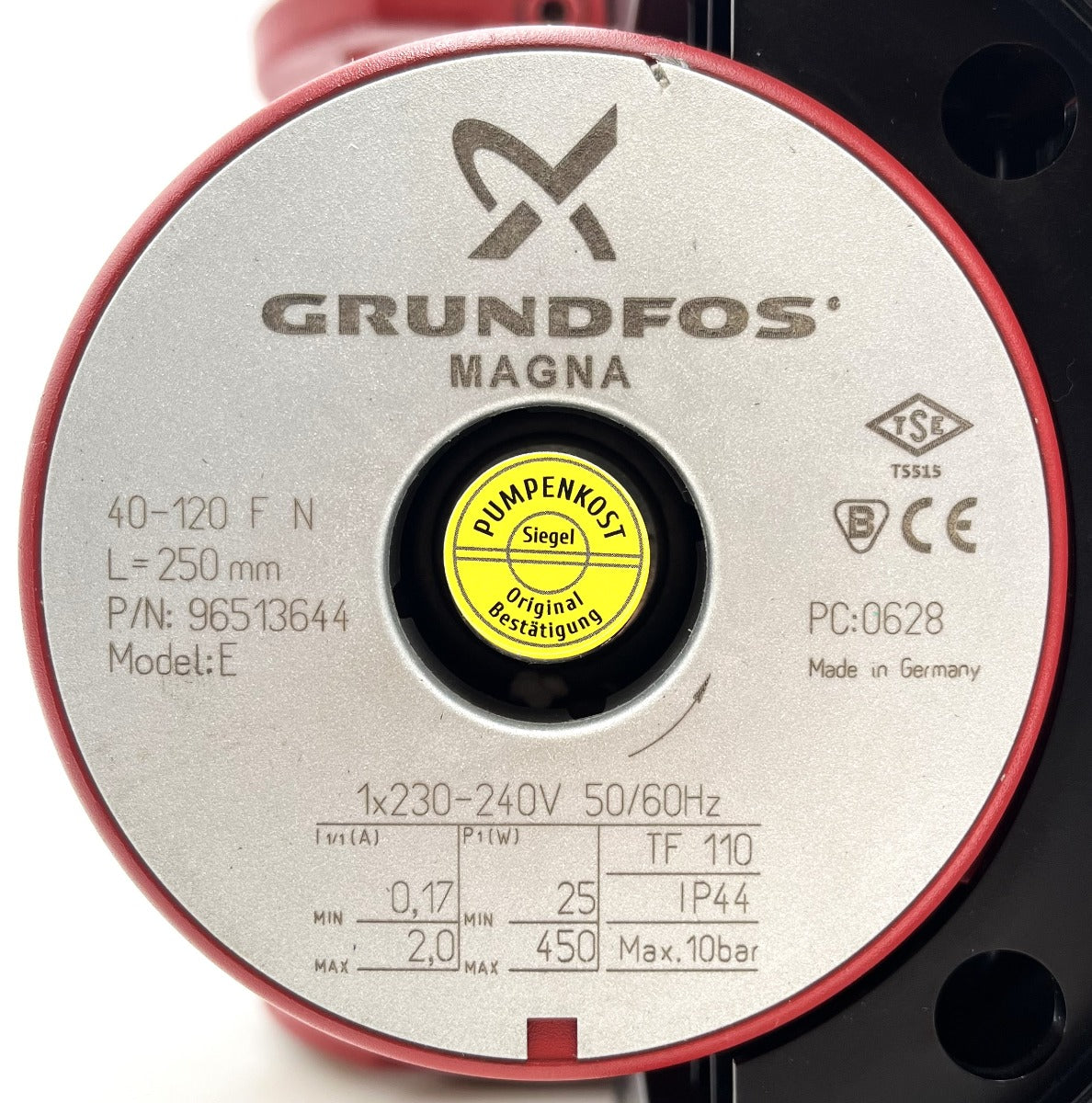 Grundfos Magna 40-120 F N Edelstahl Trinkwasserpumpe 1x230V Heizungspumpe P16/107