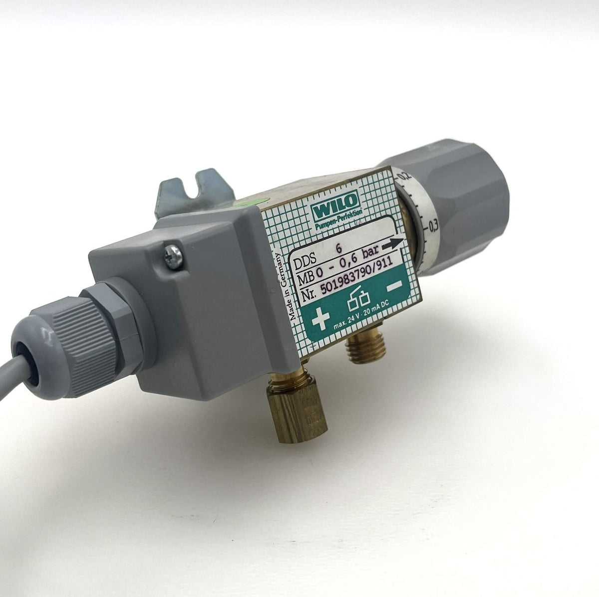Wilo DDS 6 Differenzdruckschalter MB 0-0,6 bar Nr. 501983790/911 max. 24 V P8/590