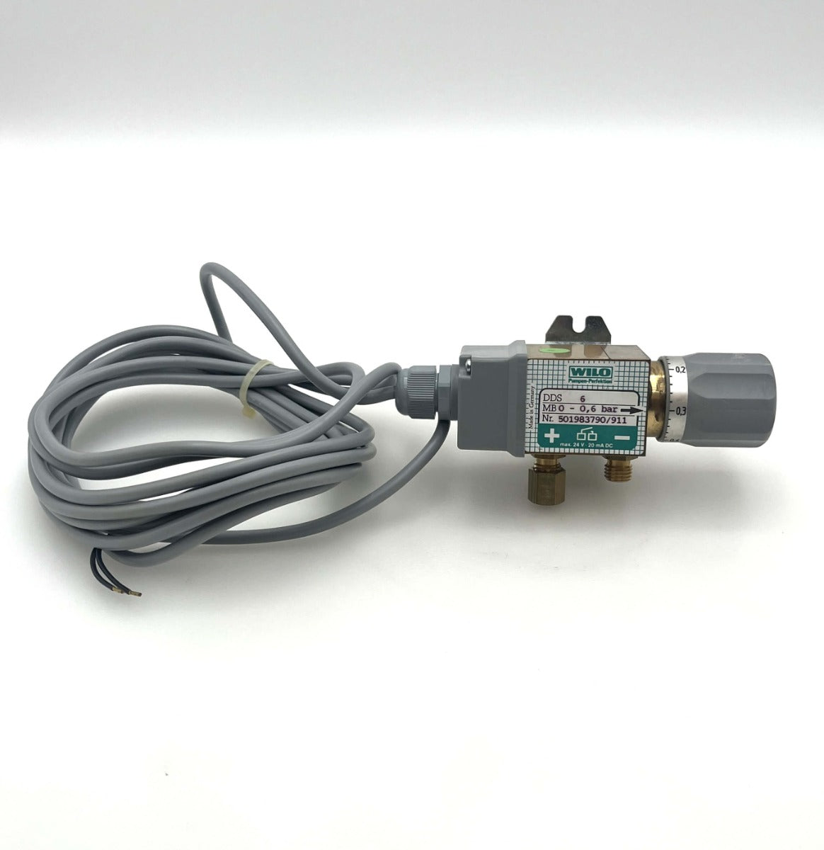 Wilo DDS 6 Differenzdruckschalter MB 0-0,6 bar Nr. 501983790/911 max. 24 V P8/590