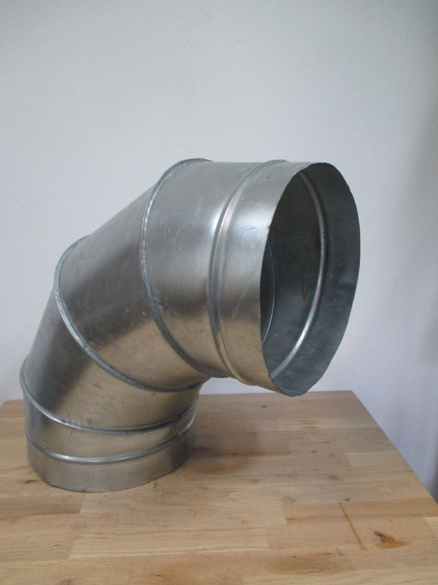 Lüftungsbogen Bogen DN 300 90° Grad Lüftung Wickelfalz Bogen Luft K17/864