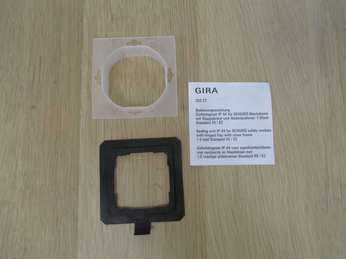 Gira Dichtungsset IP44 für Steckdosen KD Steckdose K17/874