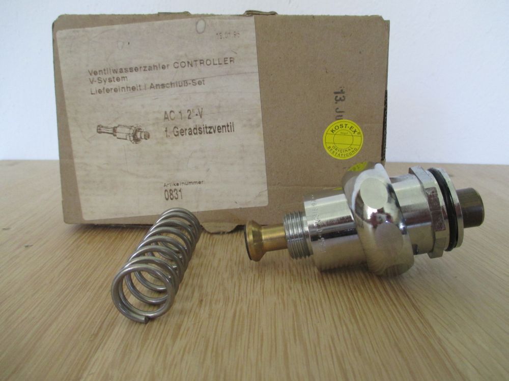 Ventilwasserzähler Controller Anschlussset 1/2 Zoll Geradstitzventil K17/892
