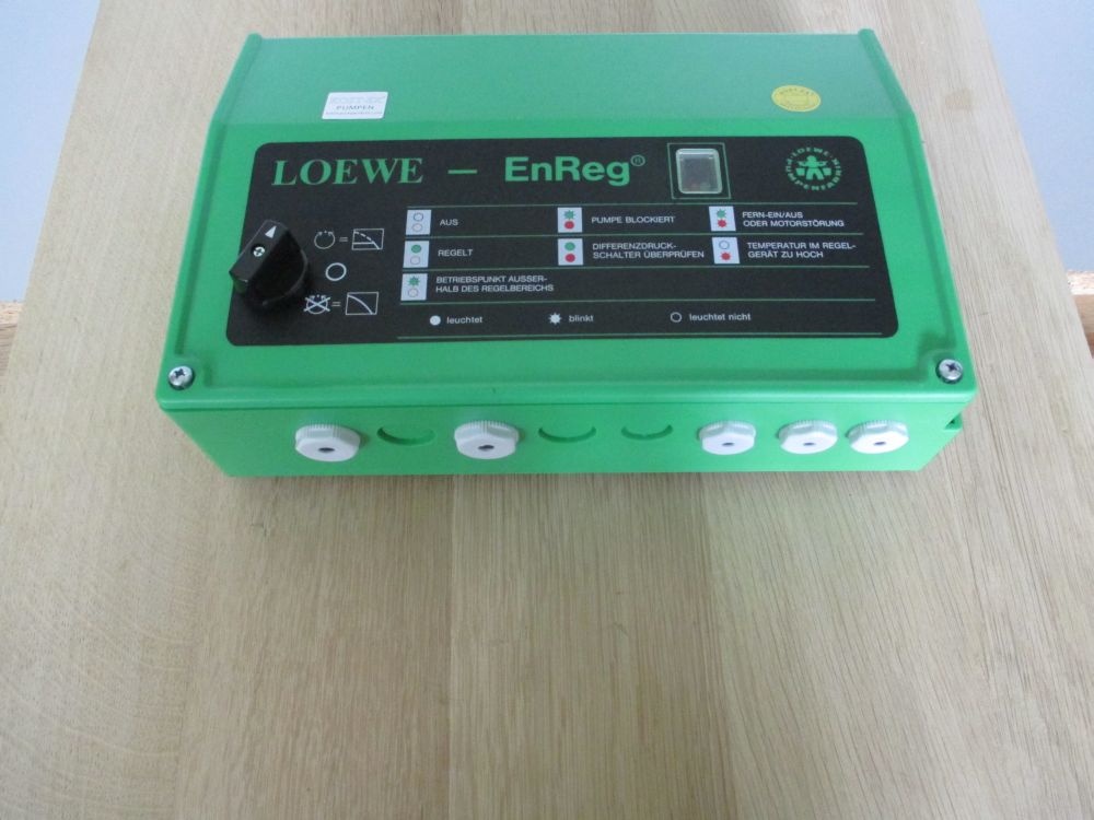 Loewe Pumpensteuerung EnReg SPMS 012 Pumpenregelung 380 V 3 Ampere K17/898