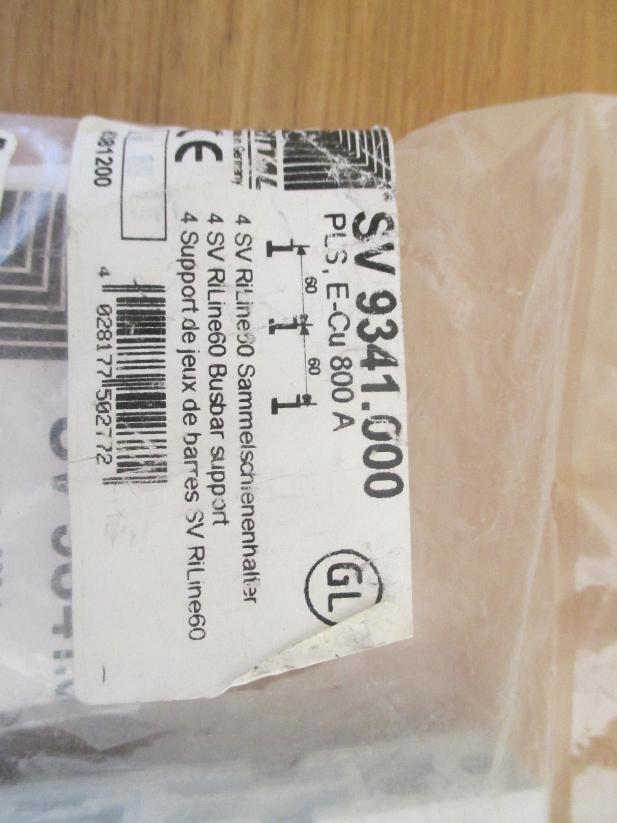 Rittal 4 SV RiLine 60 Sammelschienenbehälter SV 9341.000 K18/201