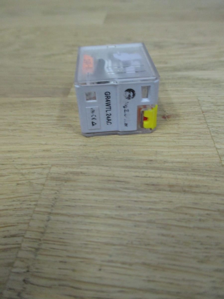 Gruber Relais GR 4WTL 24 AC 4 Wechselkontakte 14 polig mit LED K18/498