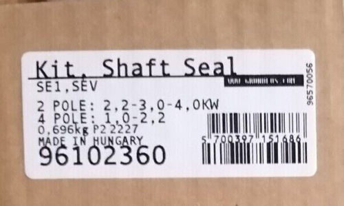 Grundfos Gleitringdichtung 96102360 Kit Shaft Seal SE1 / SEV NBR Pumpendichtung S22/11