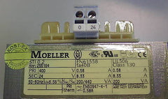 Transformator Moeller 380 400 420 V sec 24 V 200 VA   T10/220