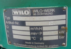 Wilo UP n 50/180-5 5/2 -C4B Kreiselpumpe 3x400V  P10/294