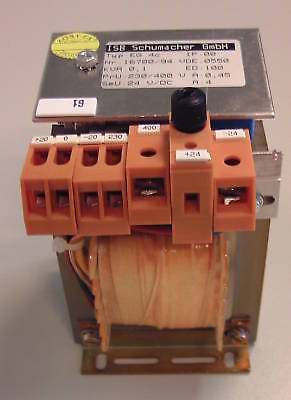 Transformator pri 230 V 400 V +/- 20 V sec 24 V DC 4 A   T10/241