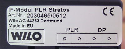 Wilo IF Modul PLR Stratos Pumpe Steuerung  S11/85