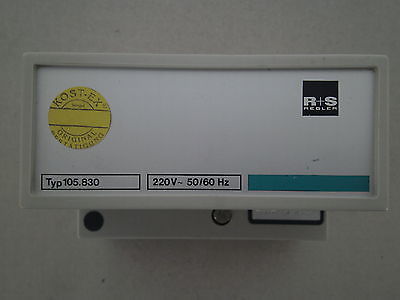 Regler R+S Typ 105.830   220 V Seriennr. 030  2283 R und S Regler  S12/19