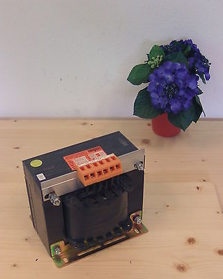 EMB STV 1,5 Nr 10/91 Trafo pri. 380 V  2 Phasen sek. 1x220 V 6,8 A Trenntrafo  T9/534
