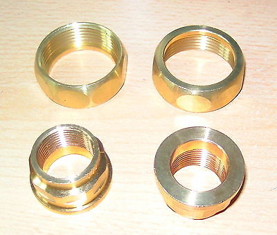 Sanha 941 Rotguss Pumpenanschlussverschraubungen o. Dichtung  Set (2Stk.)  3/4 x 1 1/4  S12/62