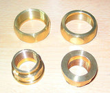 Sanha 941 Rotguss Pumpenanschlussverschraubungen o. Dichtung  Set (2Stk.)  3/4 x 1 1/4  S12/62