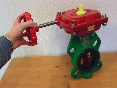 Vag Ventil DN 65 Hahn 291131 DN 65 Drosselklappe Getriebeventil S13/40