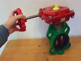 Vag Ventil DN 65 Hahn 291131 DN 65 Drosselklappe Getriebeventil S13/40
