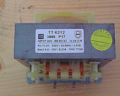 MS TT6212 Transformator Trafo Pri. 230V Sek. 12V  4kV T9/594