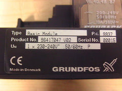 Grundfos Basismodul UPS Series 200 V2 1x 240V KOST-EX  S13/167