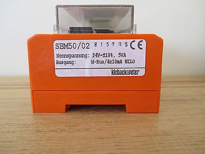 Kieback & Peter Schaltschrank Bus Modul SBM50/02 für  Wilo o. KSB Pumpen S13/253