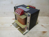 Transformator  93520  Trafo  pri.380V und 415V  sek.220V und 240V  400VA  T9/810