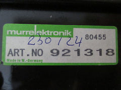 Murr Transformator  80455  Trafo  pri. 220 V +/-5%  sek. 24 V  T9/901