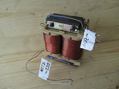 Transformator  2-Kammertrafo  pri. 220 V  sek. 26 V  T9/920