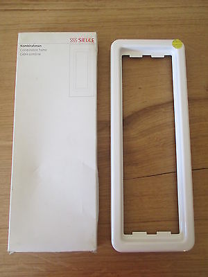 Siedle Kombirahmen KR 513 - 1 AW weiß  Türsprechanlage KOST - EX S14/253