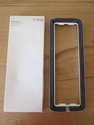 Siedle Kombirahmen KR 513 - 1 AW weiß  Türsprechanlage KOST - EX S14/253