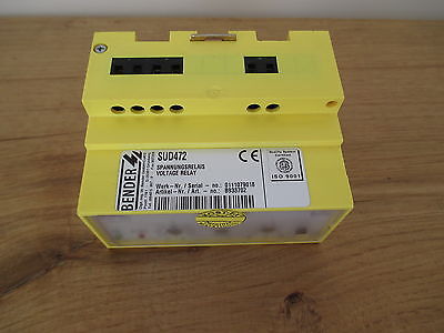 Bender SUD 472 Spannungsüberwachung Spannungsmessrelais 3x 400 V KOST-EX S14/355