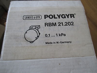 Landis & GYR POLYGYR Differenzdruckwächter RMB 21.202  0,1 - 1 kPa  S13/312