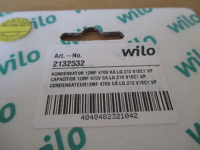 Wilo Kondensator 12 MF Art.-Nr: 2132532 Pumpe Motor Mikro Farad KOST-EX S14/314