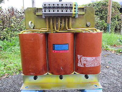 LÖWE Spartrafo Transformator BV24216 Pri 3x200V Sec 3x400V  150A 7,5 KVA T15/3