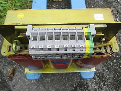 LÖWE Spartrafo Transformator BV24216 Pri 3x200V Sec 3x400V  150A 7,5 KVA T15/3