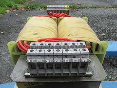 Löwe Trafo BV 21861  Pri: 208 220 440 480V Sec 220 380 400 420 440 460V 7,5KVA  T15/4