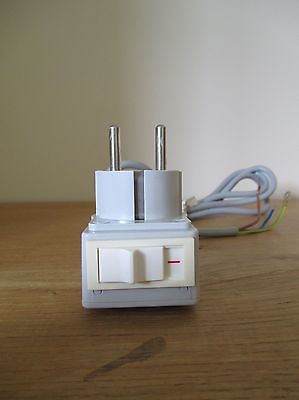  KSB Motorschutzstecker mit Ausschalter E 220 V (1~) 0,47 A  Nr. 00550195 S16/55