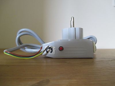  KSB Motorschutzstecker mit Ausschalter E 220 V (1~) 0,47 A  Nr. 00550195 S16/55