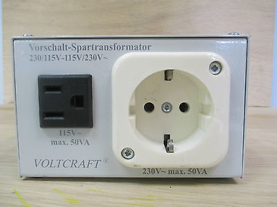 Trafo Conrad Vorschalt Spar Tranformator 115 / 230 V 50 VA 510204 KOST-EX T16/39